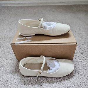 Zara Kids Leather Ballet Flats